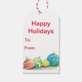 Étiquettes-cadeau Holiday Cheer