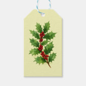 Étiquettes-cadeau Holly & Berries Gift Tag (Devant)