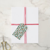 Étiquettes-cadeau Holly classique (Avec de la ficelle)