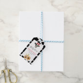 Étiquettes-cadeau Holy Cow Thank Moo Sunflower Anniversaire (Avec de laficelle)