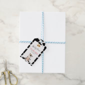 Étiquettes-cadeau Holy Cow Thank Moo Sunflower Anniversaire (Avec de laficelle)