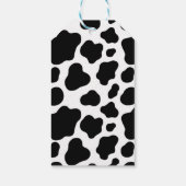 Étiquettes-cadeau Holy Cow Thank Moo Sunflower Anniversaire (Dos)