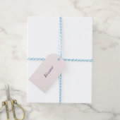 Étiquettes-cadeau Home. (With Twine)