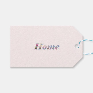 Étiquettes-cadeau Home.
