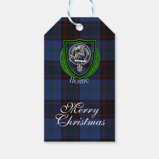 Étiquettes-cadeau Home Scottish Clan Tartan & Crest