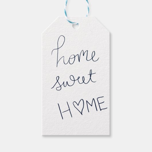 Étiquettes-cadeau Home Sweet Home (Devant)
