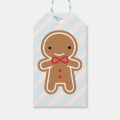 Étiquettes-cadeau Homme Kawaii Gingerbread (Devant)