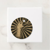 Étiquettes Cadeau Honk Goose Funny Duck Chicken Mème (En situation)