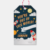 Étiquettes-cadeau Hors de cette classe mondiale Saint-Valentin (Devant)