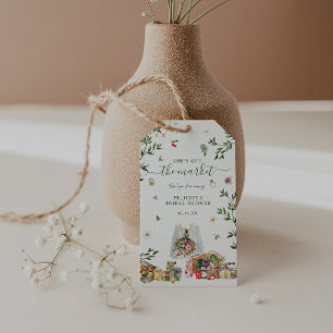 Étiquettes-cadeau Hors Du Marché Fête des mariées du marché agrico