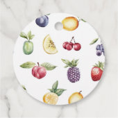 Étiquettes Cadeau Hors Fête des mariées Du Marché (Dos)