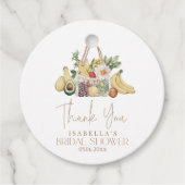 Étiquettes Cadeau Hors Fête des mariées Du Marché (Devant)