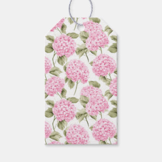 Étiquettes Cadeau Hortensia Rose du Sud