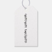 Étiquettes-cadeau HTML<gift>Étiquette Programmateur de codeur inform (Devant)