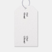 Étiquettes-cadeau HTML<gift>Étiquette Programmateur de codeur inform (Dos)