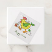 Étiquettes Cadeau Huhn nähen (En situation)