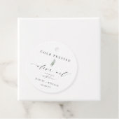 Étiquettes Cadeau Huile d'olive Ellesmere (En situation)