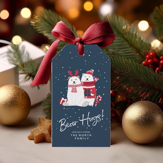 Étiquettes-cadeau Huiles d'ours polaires & Wives chaudes ID851