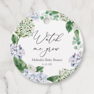 Étiquettes Cadeau Hydrangea Regardez-moi Croire Plante Favoriser