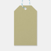 Étiquettes-cadeau Hydrangée bleue (Dos)