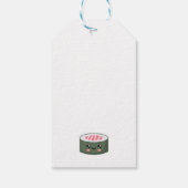 Étiquettes-cadeau I love Sushi (Dos)