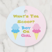 Étiquettes Cadeau Ice Cream (Dos)