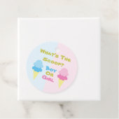 Étiquettes Cadeau Ice Cream (En situation)