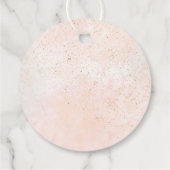 Étiquettes Cadeau ID828 Merci Rose souple (Dos)