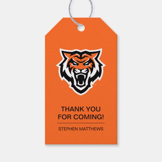 Étiquettes-cadeau Idaho State University Bengals Spirit Design (Devant)