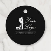 Étiquettes Cadeau Idée de mariage personnalisée Conception photo per (Dos)