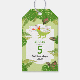 Étiquettes-cadeau Iguana Lizard Fête Animaux Fête Anniversaire