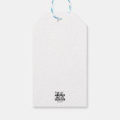 Étiquettes-cadeau Il est mon refuge et ma forteresse - Psaume 91:2 B (Dos)