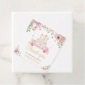 Étiquettes Cadeau Il était une fois Anniversaire Carré de fête (En situation)