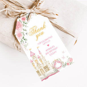 Étiquettes-cadeau Il était une fois princesse Anniversaire Favoriser