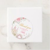 Étiquettes Cadeau Il était une fois princesse fête d'anniversaire (En situation)