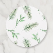 Étiquettes Cadeau Il fait froid dehors (Dos)