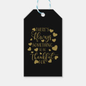 Étiquettes-cadeau il y a toujours quelque chose à remercier (Devant)