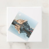 Étiquettes Cadeau Îles Lofoten (En situation)