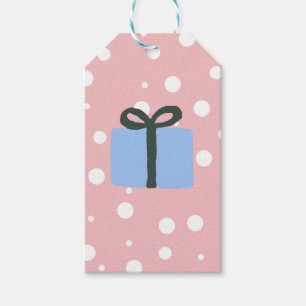 Étiquettes-cadeau Illustration actuelle Marques cadeaux classiques d