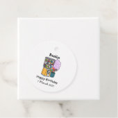 Étiquettes Cadeau Illustration de dessin de bonbon (En situation)