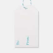 Étiquettes-cadeau Illustration de gâteau d'anniversaire Whimsical pe (Dos)