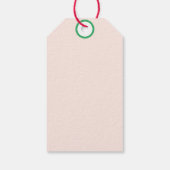 Étiquettes-cadeau Illustration de poulet au dessin mignon (Dos)