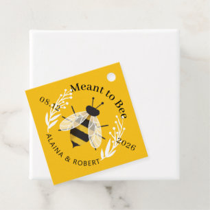 Étiquettes Cadeau Illustré Rustique Signifie Être