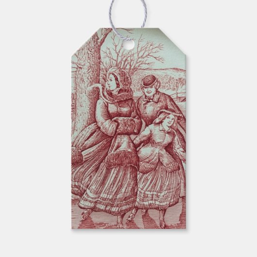 Étiquettes-cadeau Image de Noël en édition limitée Spode (Devant)