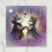 Étiquettes Cadeau Imaginaire forestier de Whimsical Fairytale (Devant)