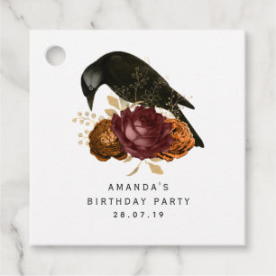 Étiquettes Cadeau Imaginaire gothique Grunge Ravenwood