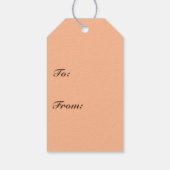 Étiquettes-cadeau Impression atomique moderne du milieu du siècle - (Dos)