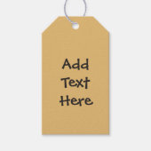 Étiquettes-cadeau Impression Cheetah (Devant)