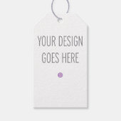 Étiquettes-cadeau Impression des balises de forme de billet (Devant)