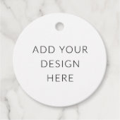 Étiquettes Cadeau Impression d'étiquettes rondes de 2" (Devant)